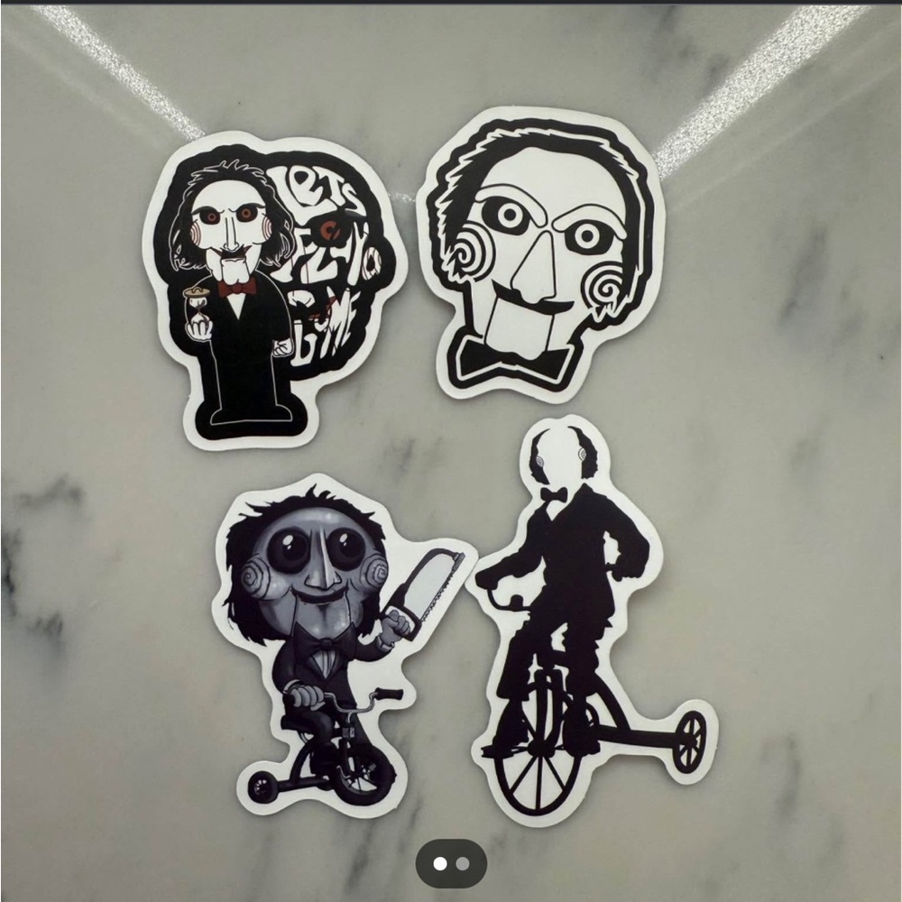 Horror Movie Sticker Decals Variety Pack
